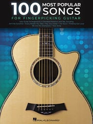 cover 100 Most Popular Songs For Fingerpicking Guitar Guitar and Fretted sheet music cover